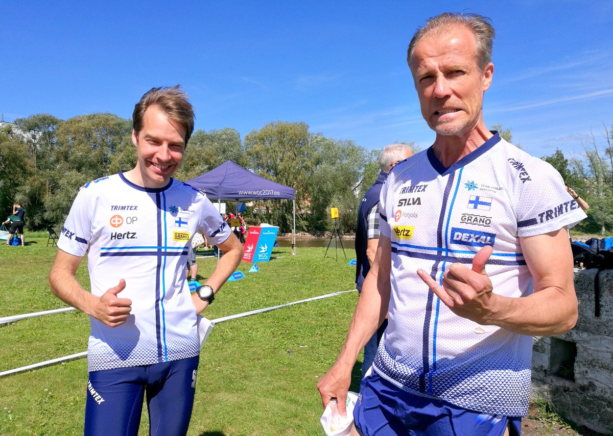 FINfootO's tweet photo. Pelipaikoilla aletaan olla tositohuissa ๐ช. #WOC2017 #sprintmodel #huippusuunnistus https://t.co/aBcckf3o8s