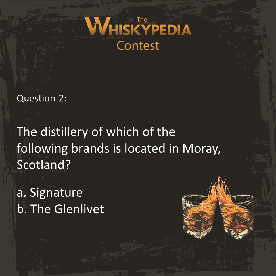 the_whiskypedia's tweet photo. #TheWhiskypedia #contest Question No. 2. Follow us, answer all 3 questions correctly, RT &amp; tag us to stand a chance to win! https://t.co/lcLJwIIoC6