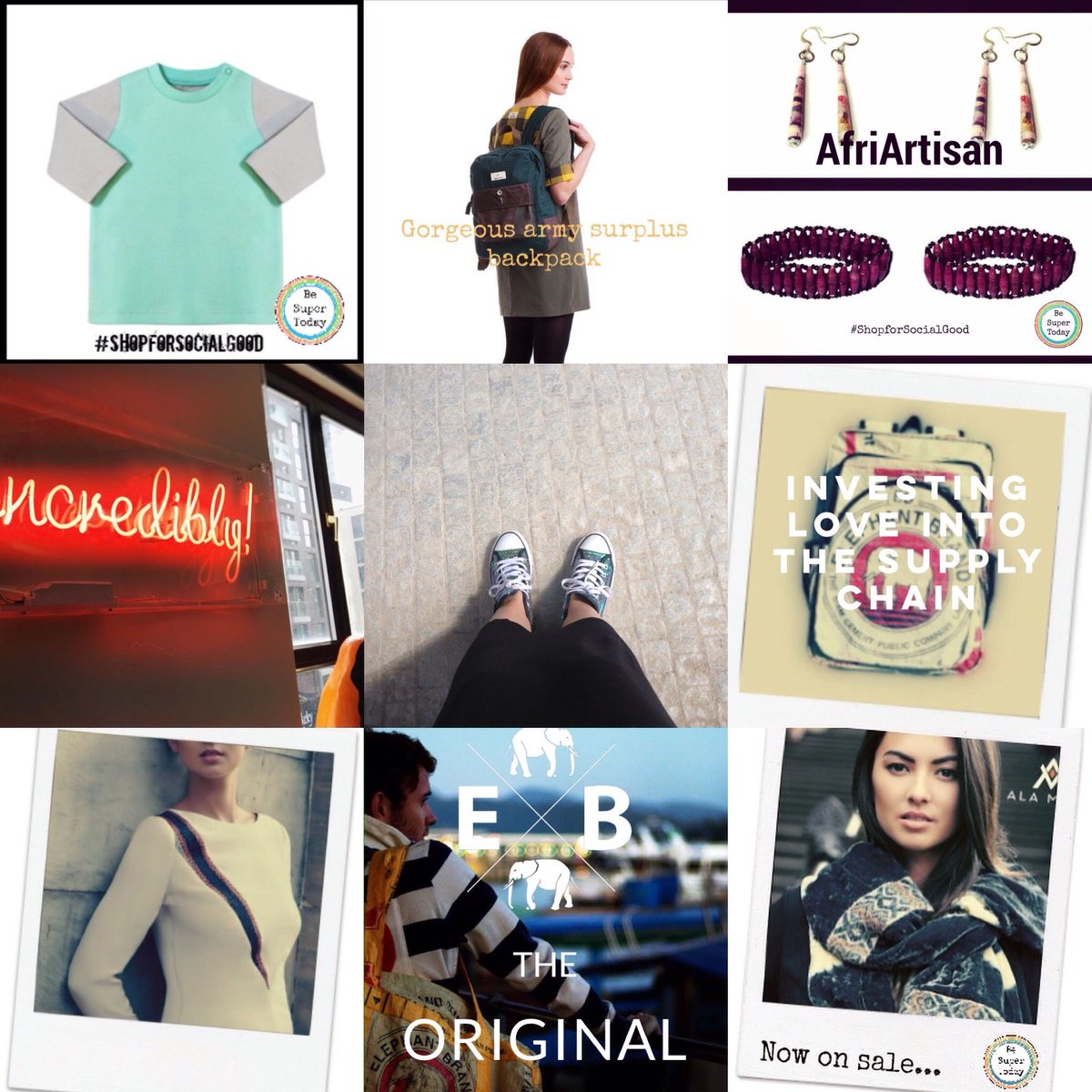 We love what our social enterprises do &amp; how impactful their work is, the products are also amazing! 💕 
#ethical besuper.today