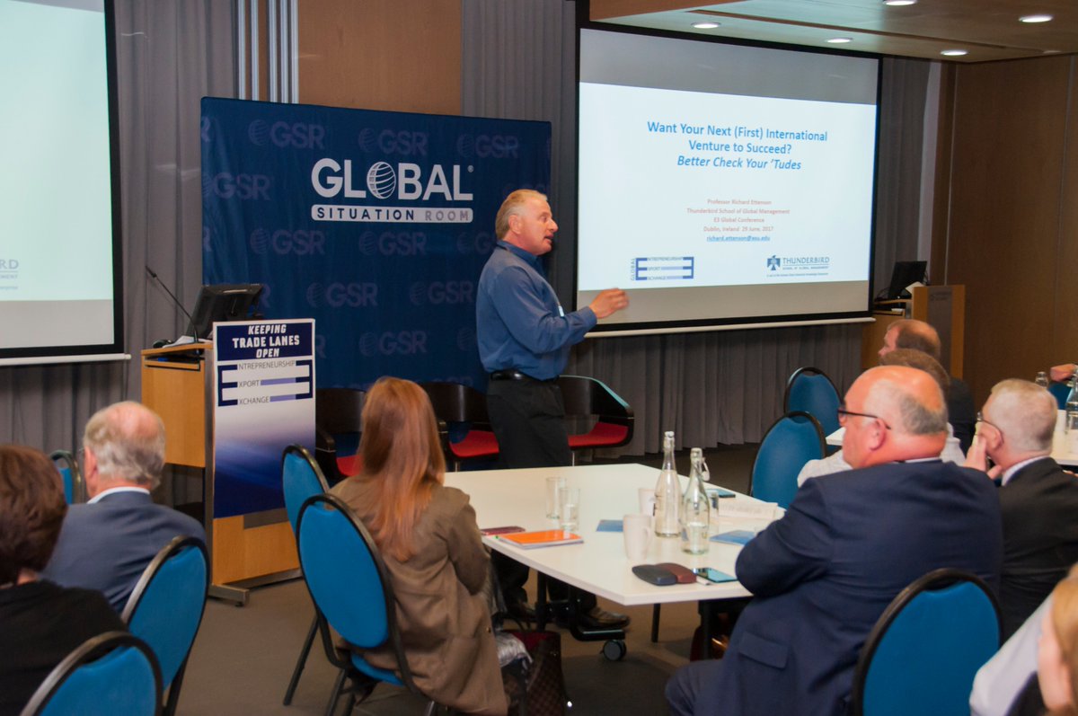 Dr Richard Ettenson of <a href="/Thunderbird/">Thunderbird School of Global Management</a>: Want to go global? Better check your 'Tudes. Does your company have what it takes to cross borders?