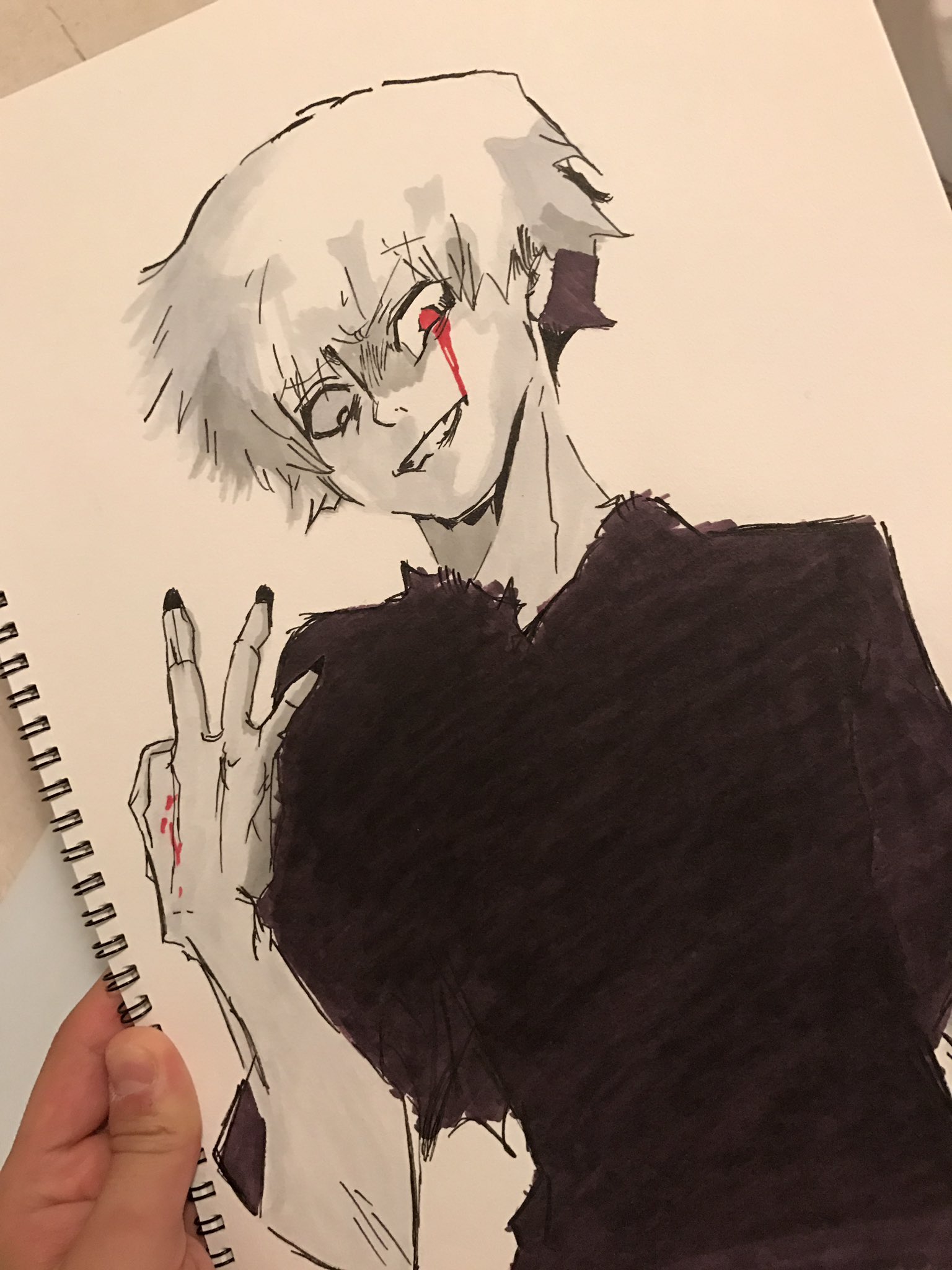 谷ショウ 前に描いたカネキです スイさんの絵はほんとにほんとにほんとに大好きです そしてカネキかっこよすぎます 東京喰種 東京喰種イラスト 東京喰種好きと繋がりたい 金木 金木研 カネキ お絵かき 谷ショウ 前に描いたカネキです スイさんの絵はほんとにほんとにほんとに大好きです そしてカネキかっこよすぎます 東京喰種 東京喰種イラスト 東京喰種好きと繋がりたい 金木 金木研 カネキ お絵かき