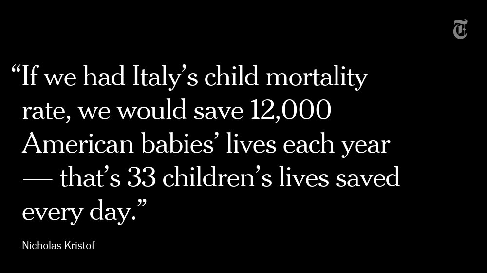 nytopinion's tweet photo. .@NickKristof: Like other advanced countries, the U.S. should have universal health coverage https://t.co/jiBXiVS2j8 https://t.co/dfDd7139th