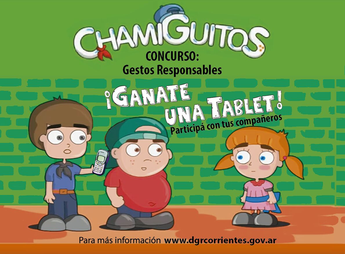 CorrientesGob's tweet photo. ¿Queres ganarte una tablet? Si estas en el secundario te invitamos a participar del concurso Gestos Responsables📲 https://t.co/Frejdvun6g https://t.co/Nr6Iqwqydu