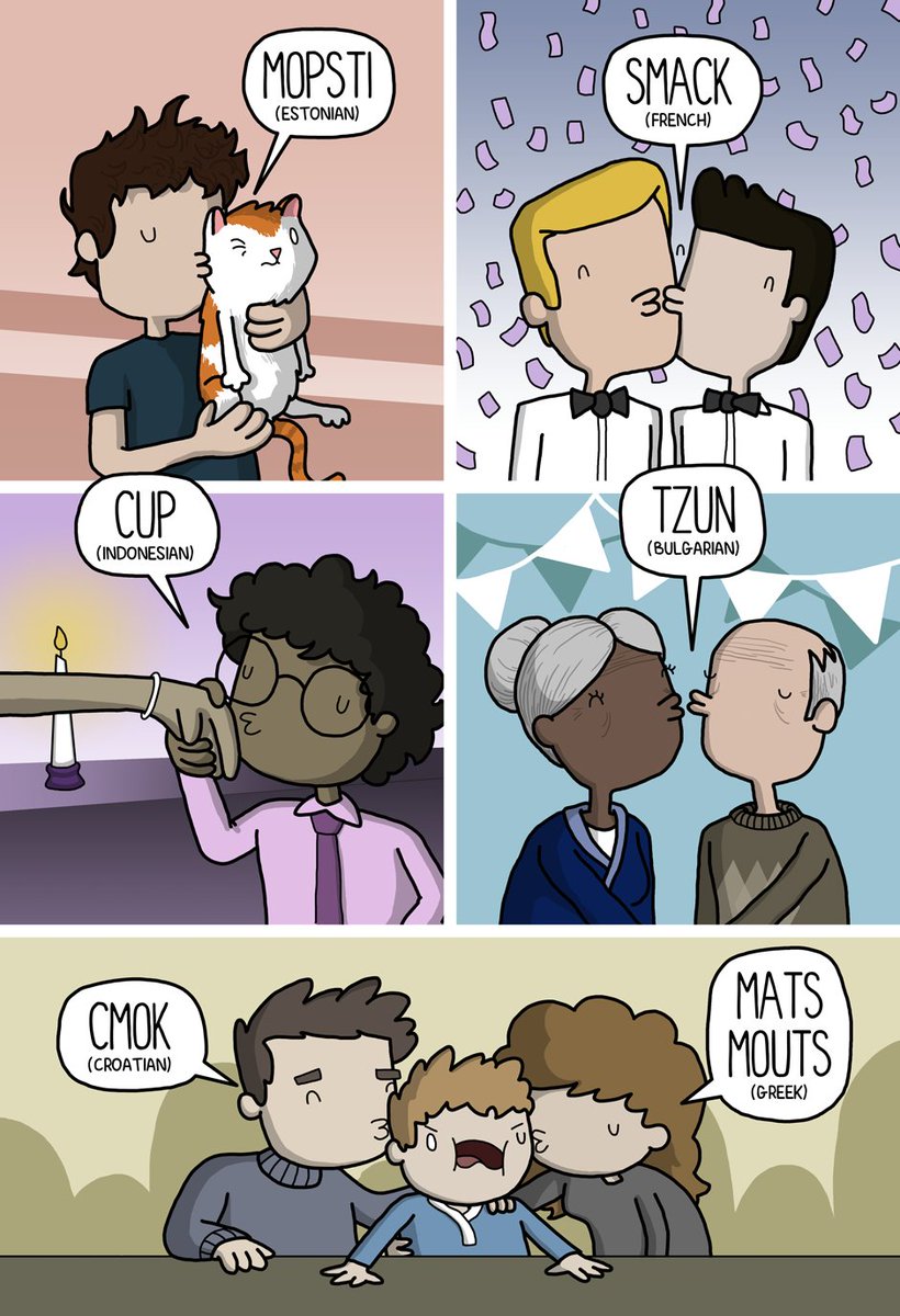 The Sound of Kissing Around the World 💋

bit.ly/2sKHMrX 👨🏻‍🎨 by <a href="/chapmangamo/">James Chapman</a>