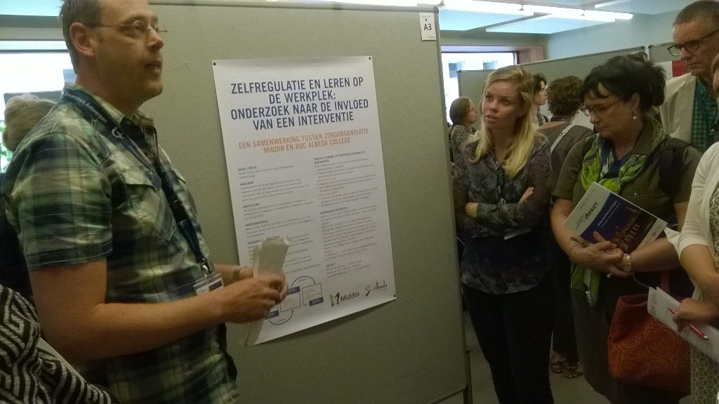 Prachtig te zien: oud-student MLI Wilbert vd Heul presenteert praktijkonderzoek #ORD2017 @AHW_nieuws @albedacollege