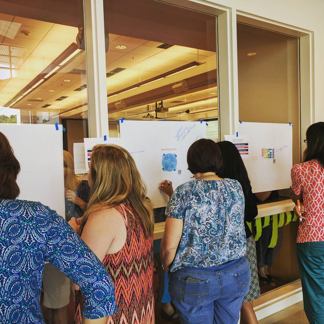 tavia_clark's tweet photo. Johnston Co. TLCs engaging in Written Conversations to examine coaching & learning frameworks. Their comments are truly powerful! #jcpsequip https://t.co/wK6YBXY25j