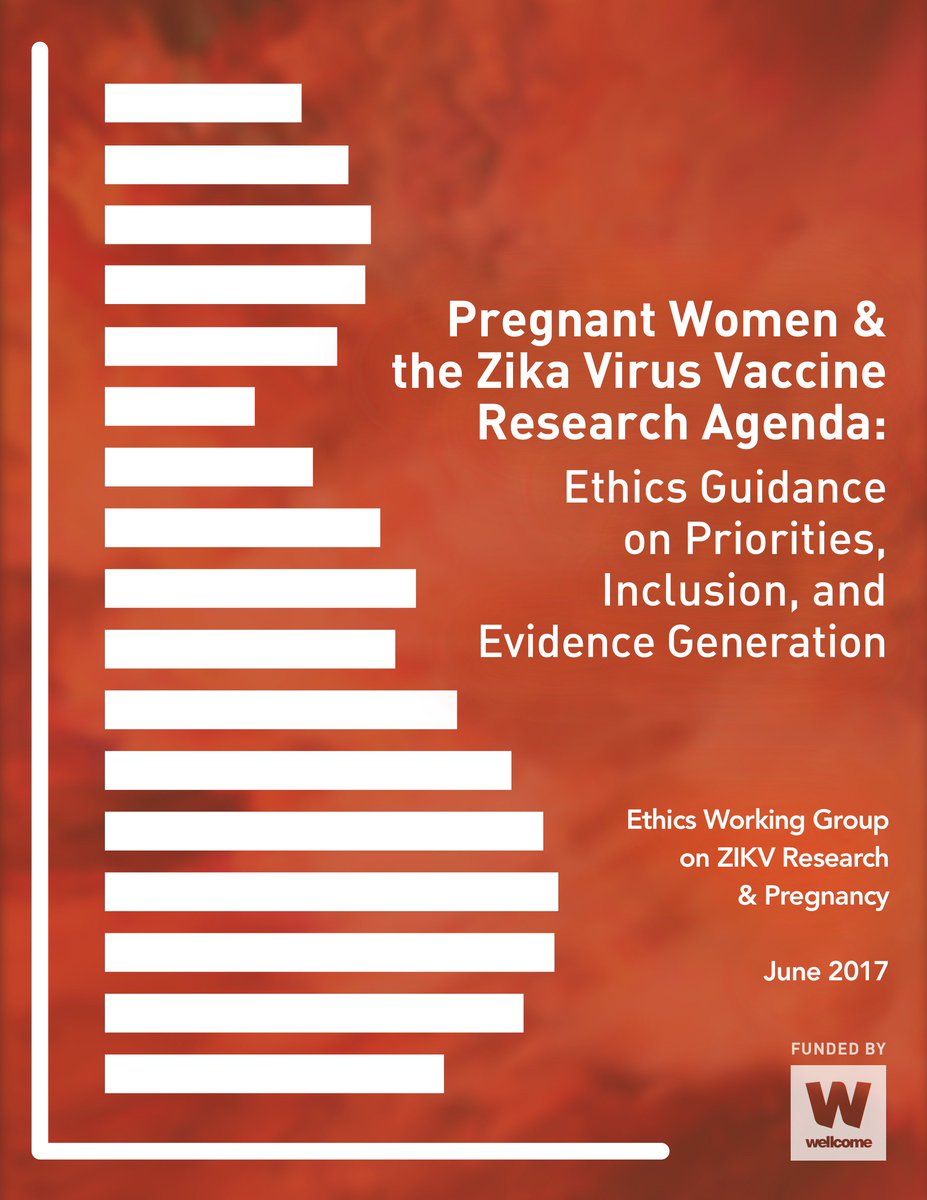 Our guidance is now live! Download '#PregnantWomen & the #ZikaVirus #Vaccine #Research Agenda' at zikapregnancyethics.org/guidance