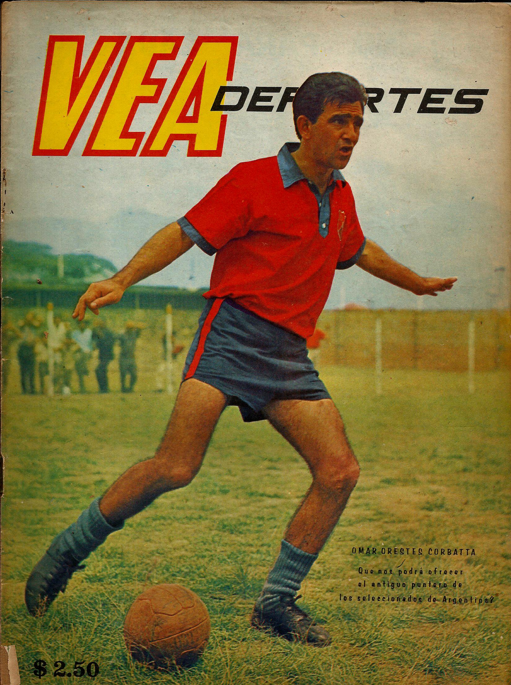 Alejandro Wall on Twitter: "No era cualquier decisión. Corbatta era un ídolo de un DIM que había sido subcampeón. Era la tapa de Vea Deportes, El Gráfico colombiano. https://t.co/51dkWmkIxu" / Twitter