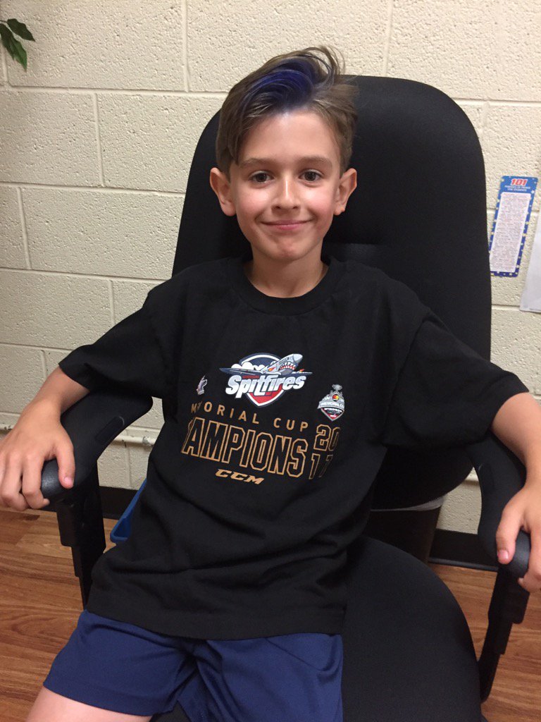 Wow Aleksander.  Growing and donating your hair to cancer was such a kind and thoughtful gesture.