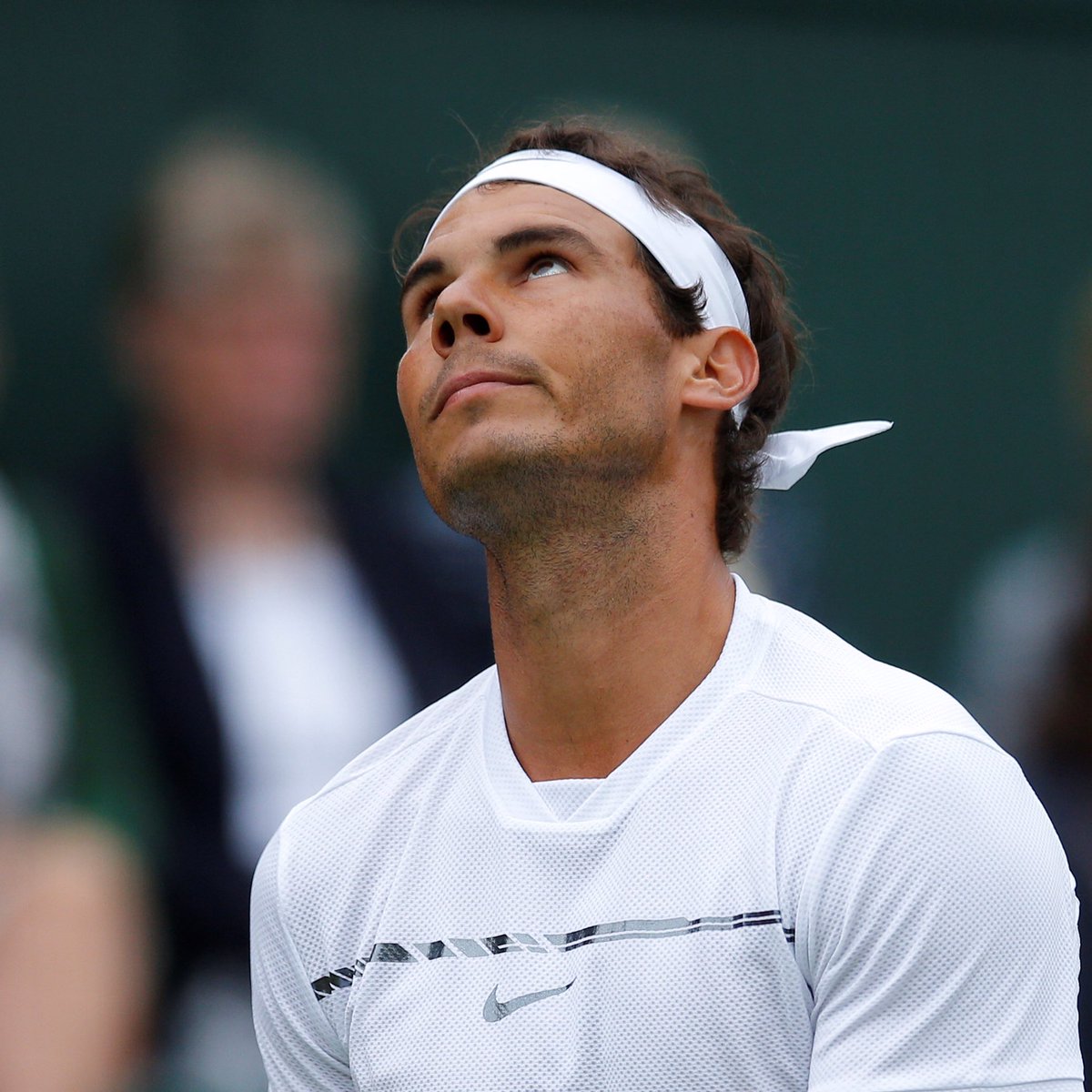 AdvantageRafa's tweet photo. We don't talk enough about #Rafa's nose. 👃🏽👀😍

#Wimbledon  #GNOAT 😉 https://t.co/My5g6YyNGV