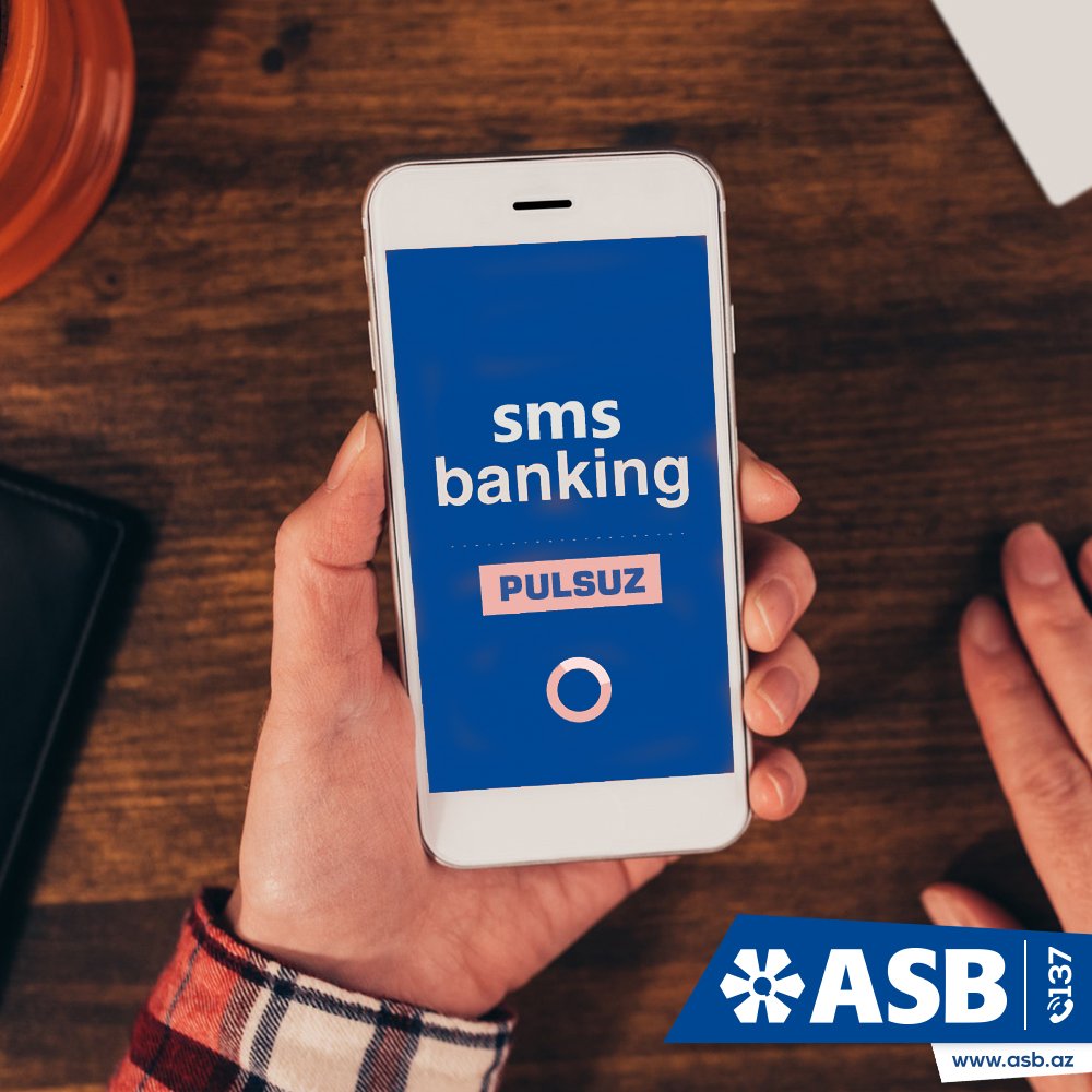 asbbankaz's tweet image. SMS-Xəbərdarlıq –Bu xidmət müştərilərə kart hesablarına mobil telefonları vasitəsilə nəzarət etmək imkanı yaradır
#asbbank #SMSnotification