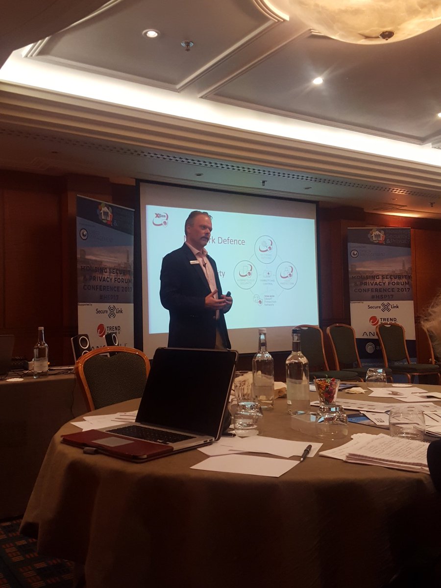 LauraSLilley's tweet photo. Thanks Simon Edwards @TrendMicro for  explaining the #Wanacry #PetyaRansomware incidents. Fascinating stuff from an industry expert #HSP17 https://t.co/KoHCVzElJ8