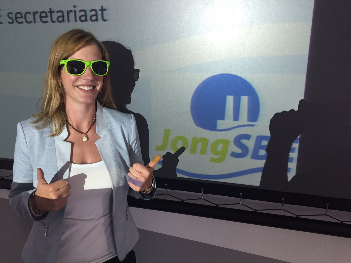 #jong_sbe is nu echt van start met voorzitter Marleen Lenting #topdutch #sbeemsdelta