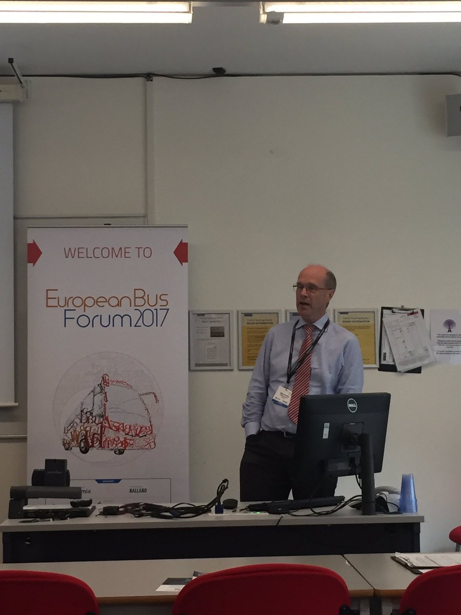 Giles Fearnley from @FirstBusnews telling us how mobile ticketing has been a success across the entire  network #EuroBusForum17