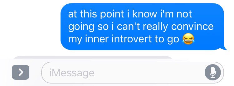 gracegillis_'s tweet image. #introvertprobz