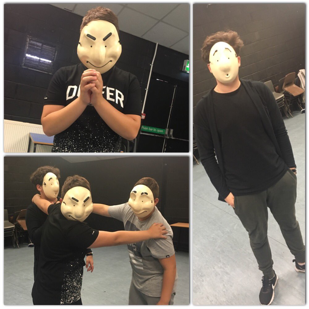 Using the Trestle Masks as a reward after an excellent GCSE mock practical day. <a href="/SpringwestA/">Springwest Academy 💙</a> @ACOHoroz