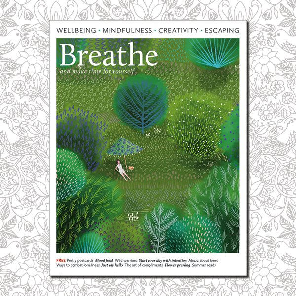 Issue 7 of Breathe magazine is on sale today! Featuring this gorgeous cover by <a href="/janenewland/">jane newland</a>