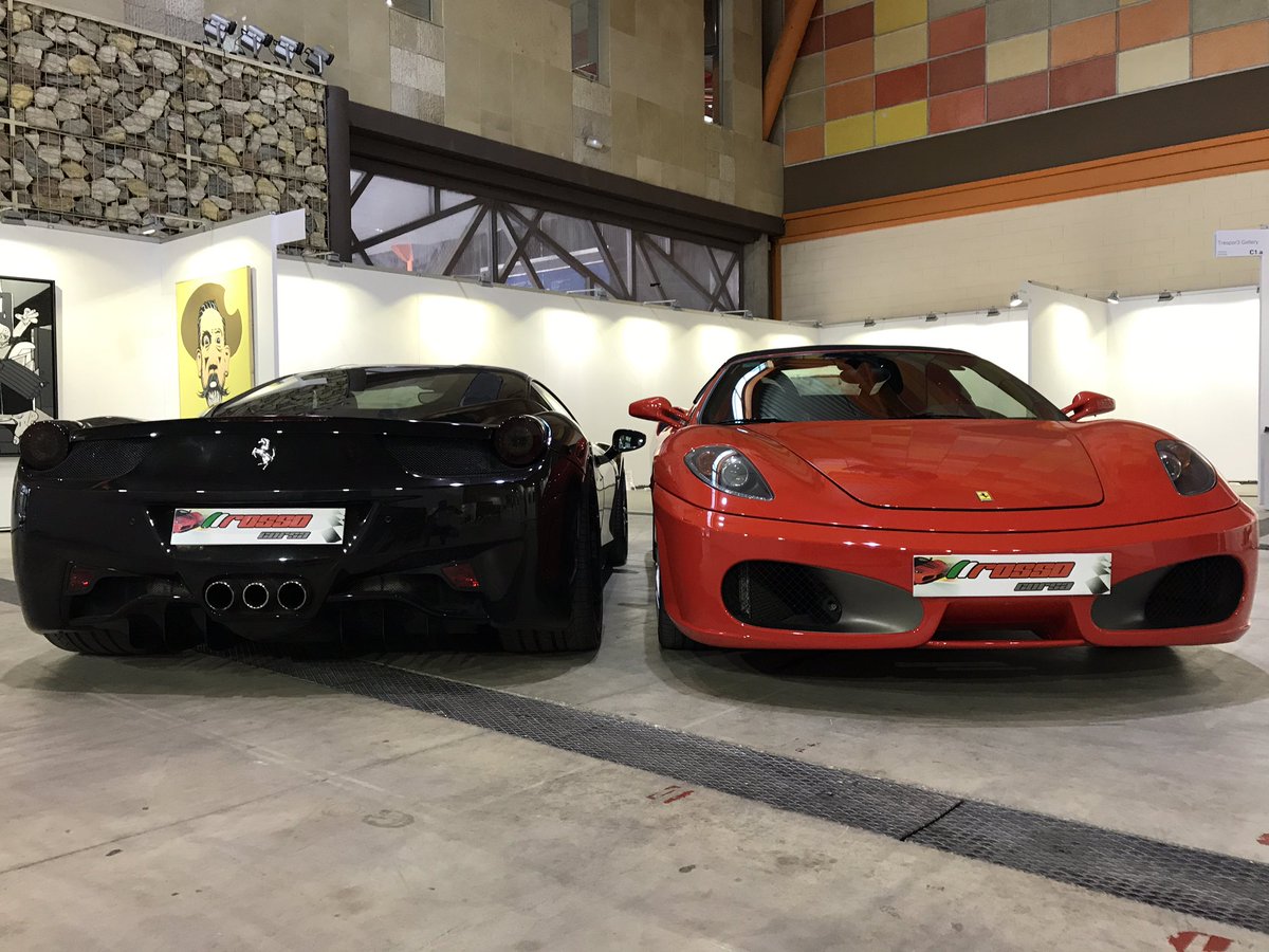 Cars at <a href="/ArtFairMalaga/">Art Fair Málaga</a> #becauseinartwetrust Opening tomorrow #art #artfair #Malaga