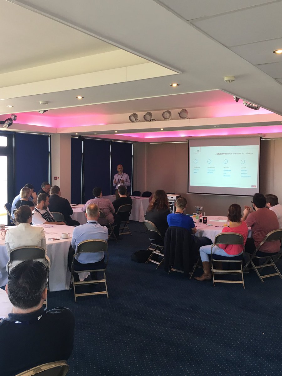 Risk Team running a pilot BCP table top exercise in sunny Folkestone today. Great engagement piece &amp; provocations so far!