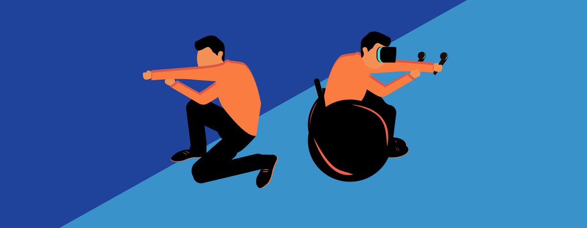RickKing16's tweet photo. Making #VR Accessible for People with Physical Disabilities | Make: https://t.co/wEAebLTI1j https://t.co/z1LYQUblIQ