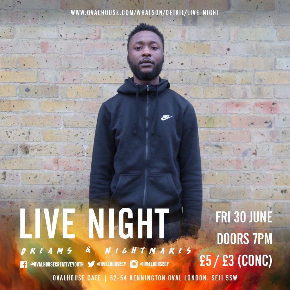 Introducing MC Cris Million to the #LIVENIGHT lineup: ow.ly/J7UJ30cTx4T Tix from £3 book here: ow.ly/5jdT30cTxaj