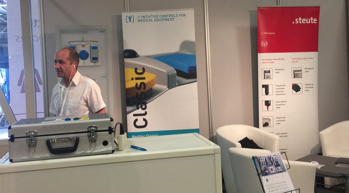 medicalps's tweet photo. Notre membre #steute à la convention d'affaires @MedFIT_event https://t.co/OkRBsQ3AHC