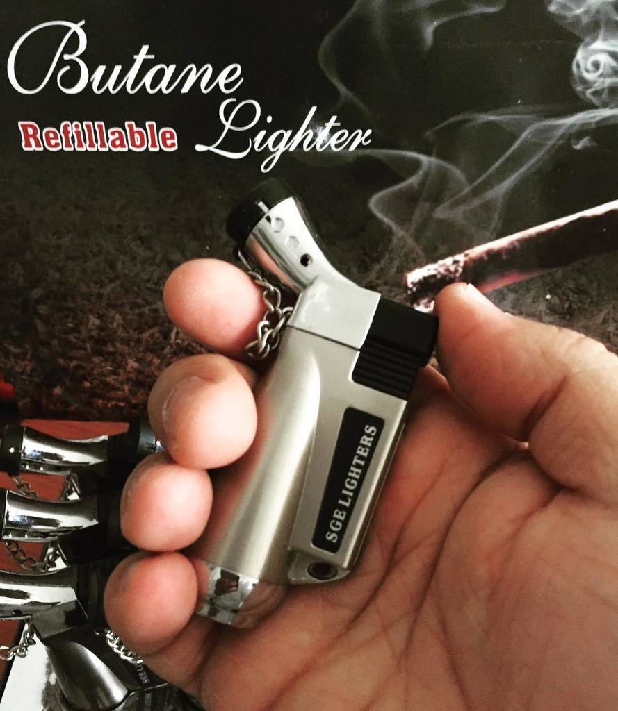purosmarket's tweet photo. El encendedor de butano #jetflame con tapa de seguridad, la antorcha activa al presionar encendido. El encendedor se vuelve a llenar de un … https://t.co/CXgzMvB9Oe