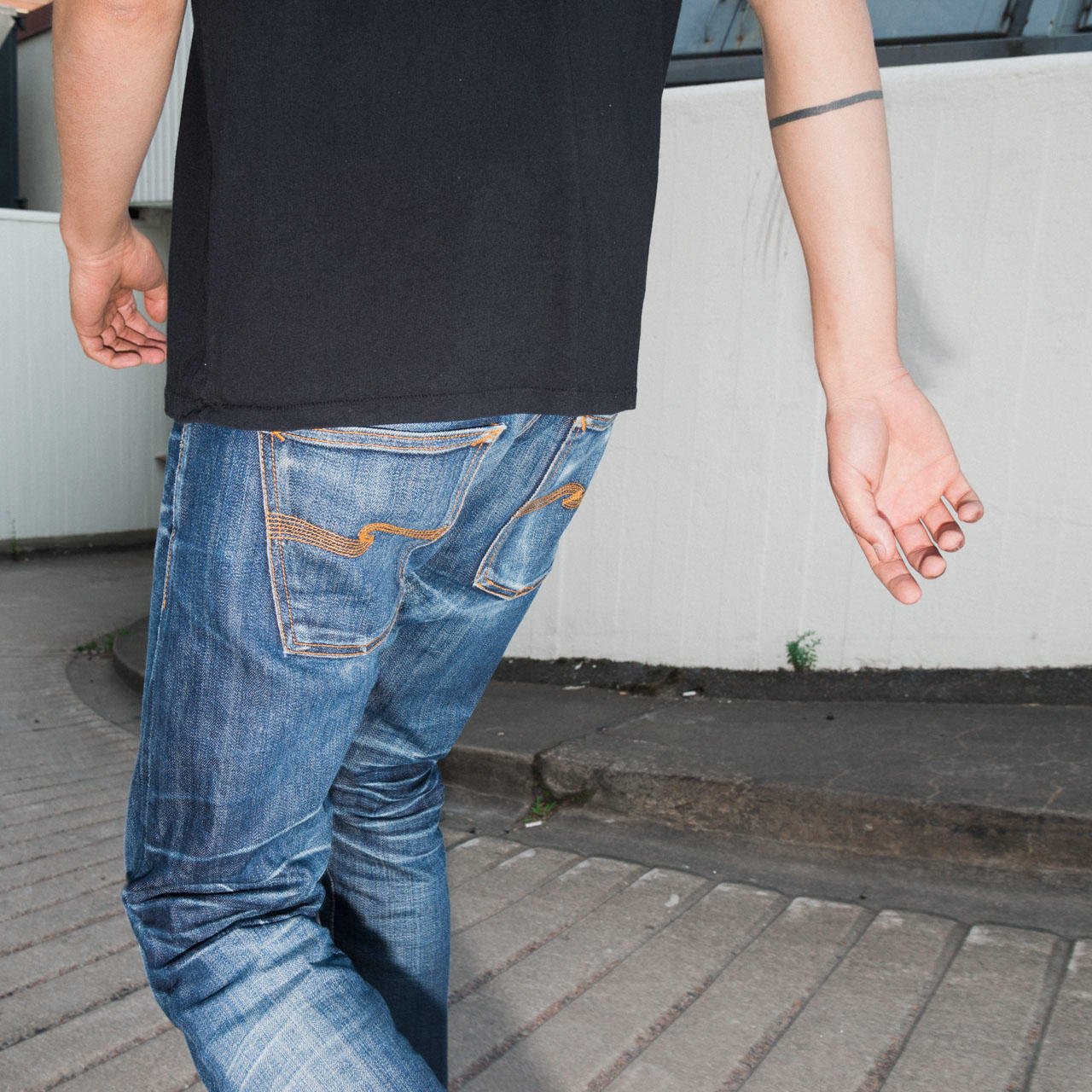 robot Brød ganske enkelt Nudie Jeans Co on X: "Love showing off a well-worn pair of summer denims # nudiejeans #grimtim https://t.co/2Eayyc4Um9" / X