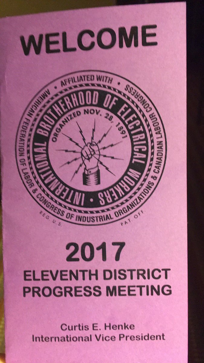 HelmetsHardhats's tweet image. Thank you @IBEW 11th District for allowing Helmets to Hardhats to speak this morning.