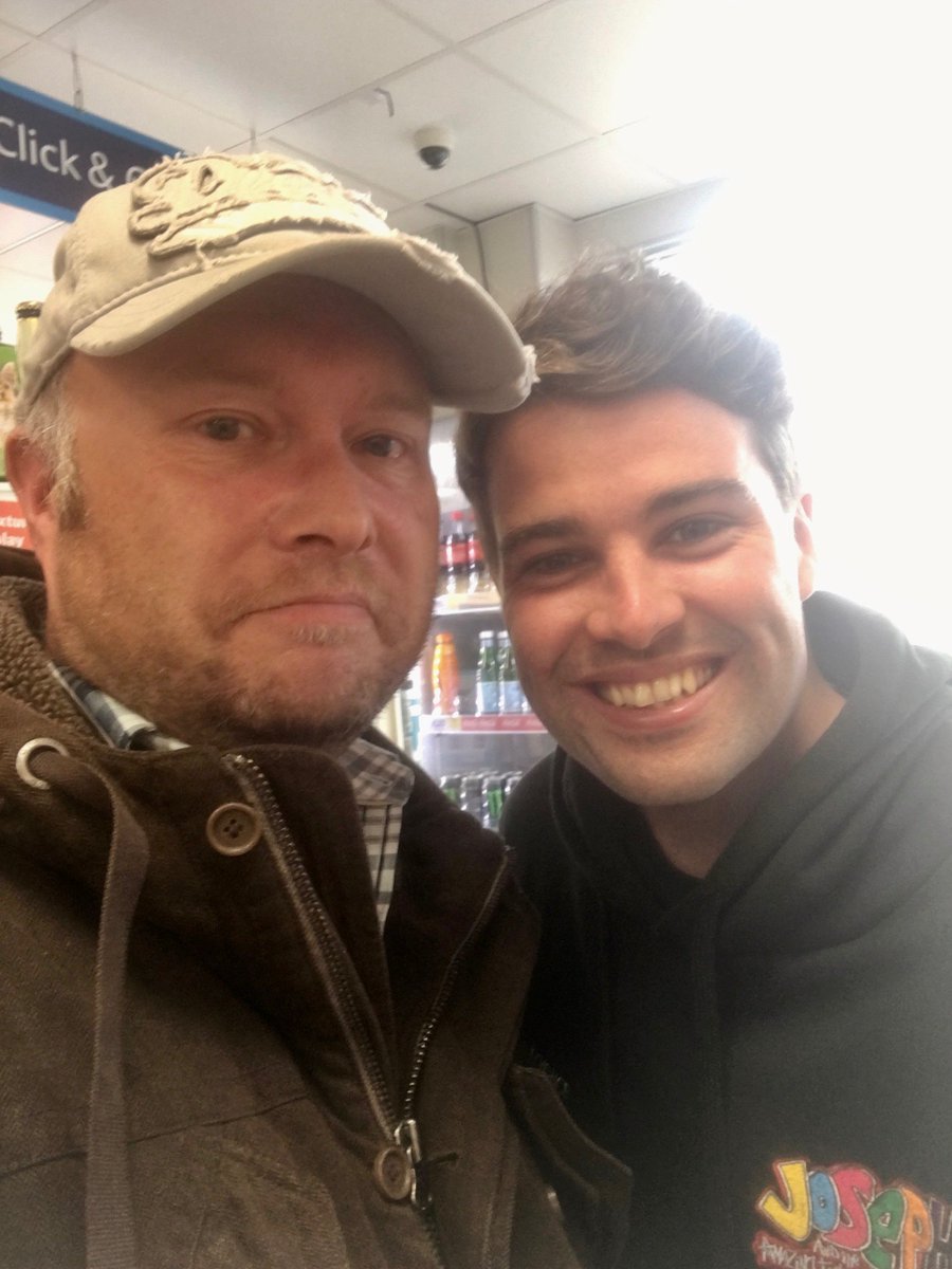 MazdaOwners's tweet photo. I’ve brought him on stage, interviewed him on the radio - and then bump into him as I buy toilet paper - the delightful @joemcelderry91 https://t.co/S5YG0eo9yg