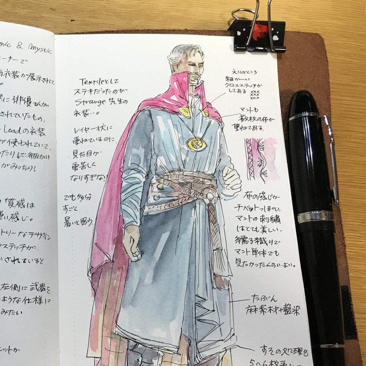 手帳とノートと過ごす12ヶ月 ジンハオgペン なかなか良い 途中でインク出にくくなるけど ジンハオ Gペン 万年筆イラスト部