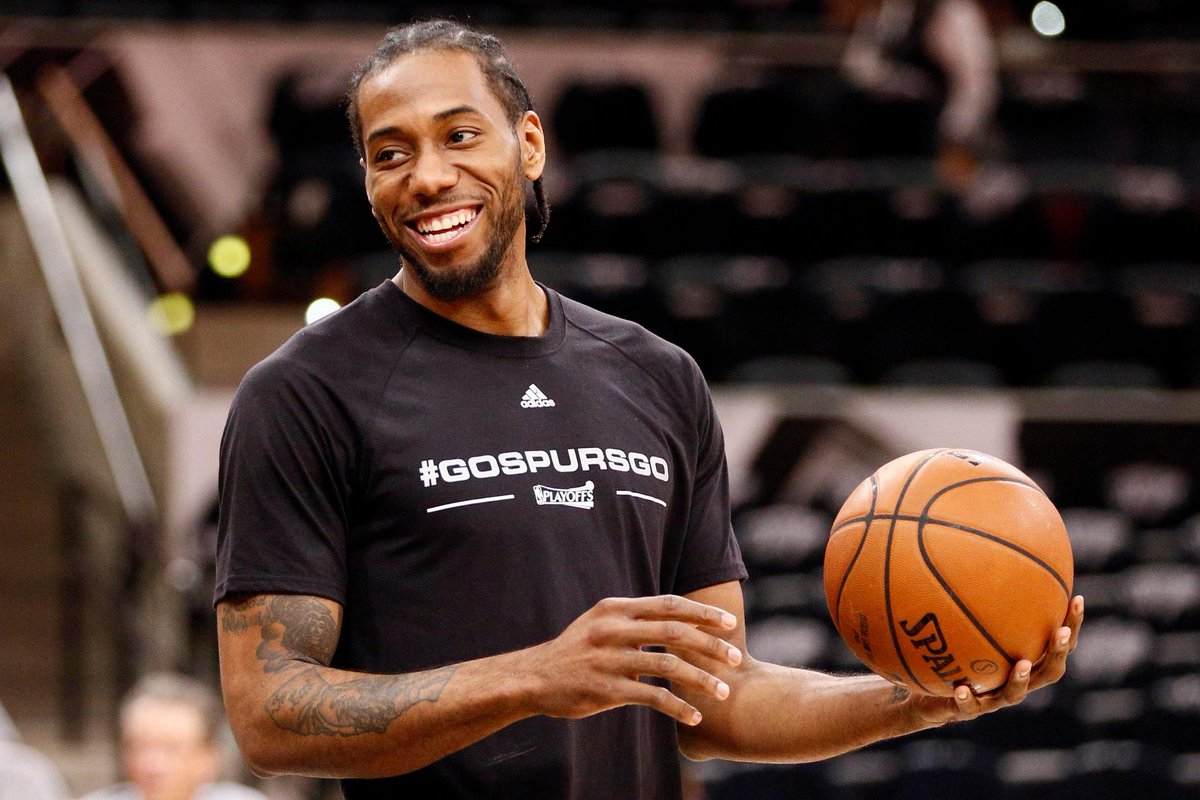 NBAcom's tweet photo. Happy 26th Birthday to @kawhileonard!

Relive the best plays from his epic '16-17 season ➡️ https://t.co/SBv8lW8XzS (via @spurs) #GoSpursGo https://t.co/YWqFP26QzE
