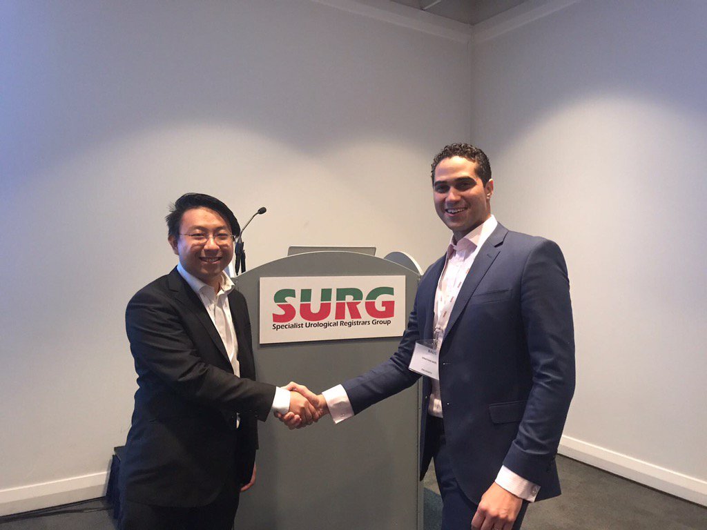 veerukasi's tweet photo. @ChuanyuG #MIMIC wins the BJUI prize @SURG_UK -the prizes keep coming @BURSTurology #BAUS17 @prokarurol @BJUIjournal https://t.co/OSHt98FVZ5