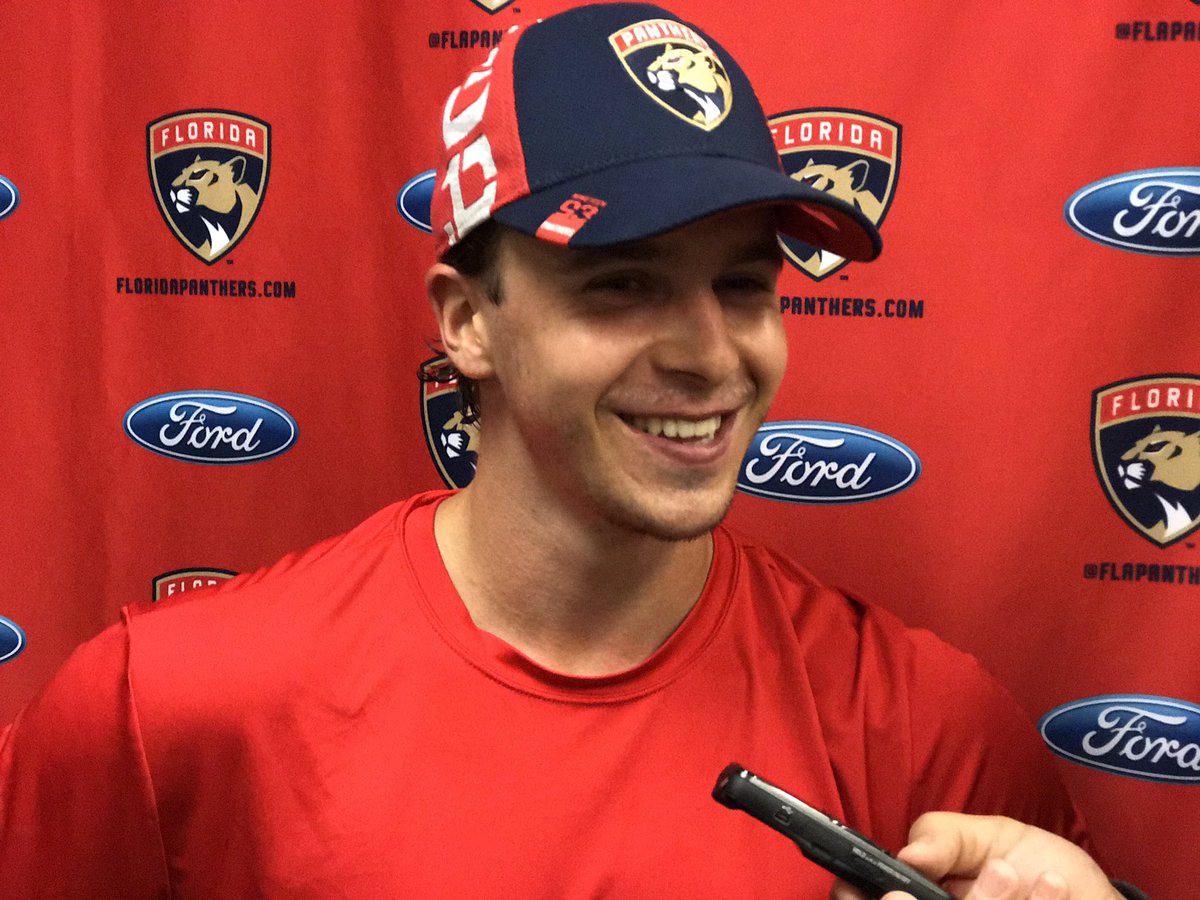 Malgin: "So many Finnish guys here. I have to learn Finnish now, I think." 🇨🇭🇫🇮 https://t.co/eHfkfzCORd