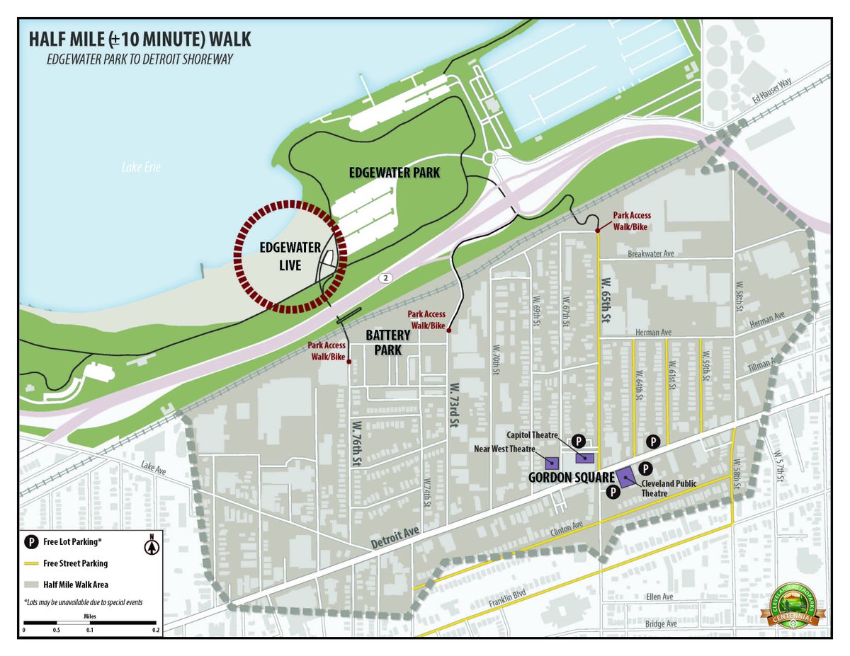 clevemetroparks's tweet photo. Park nearby! @DetroitShoreway's Gordon Square offers many dedicated municipal parking lots. #ELtraveltips https://t.co/q4MAeUdQid