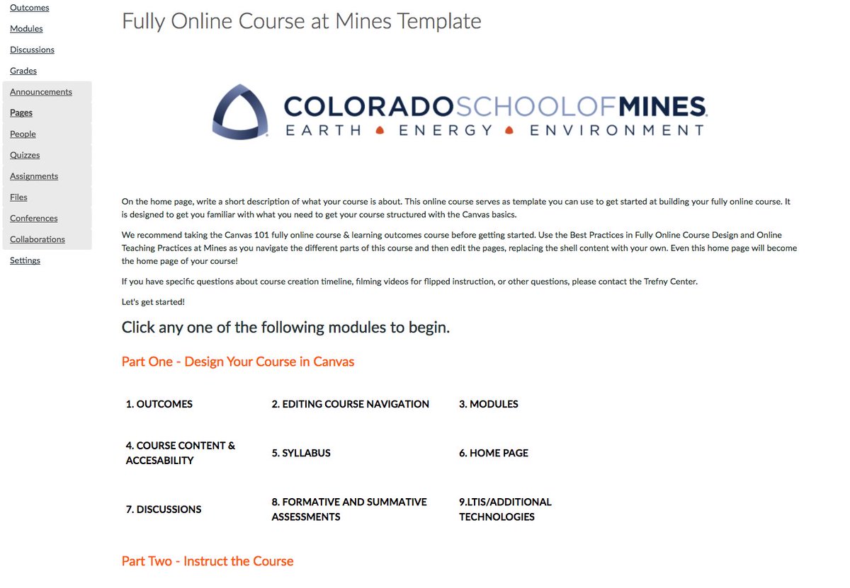 TaraGilboa's tweet photo. I'm designing an online course... for building an online course. @trefnycenter #OnlineLearning @coschoolofmines @CanvasLMS #ISTE17 #ASEE2017 https://t.co/XdIVbN0UET