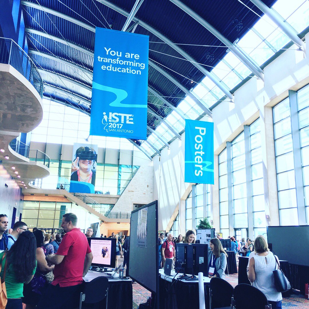 TCATrojans's tweet photo. The US Tech Stop team presented at the International Society for Technology in Education in San Antonio. Nice job, Trojans! #MoreAtTCA https://t.co/VBBu7JLg8b