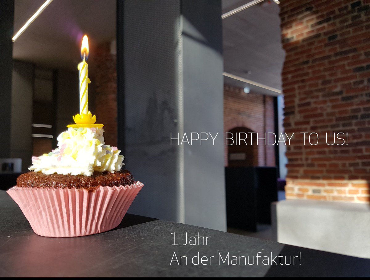 markustdesign's tweet photo. One year at the manufatory in Güterloh-Isselhorst! #markust #markustdesign #anniversary https://t.co/QiL4NUrbSs