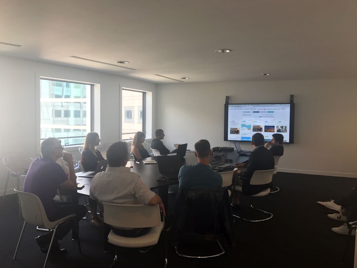 Tjrs en quête de nouvelles solutions digitales, Novalem a assisté à 1 présentation de <a href="/Sociallymap/">Sociallymap</a> : plateforme de gestion de #contenus.