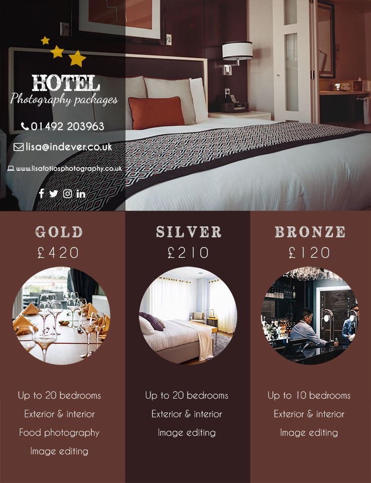 IndeverWeb's tweet image. Did you know that we also offer commercial photography? Have a look at our hotel packages #chester #chestertweets #chesterbusiness