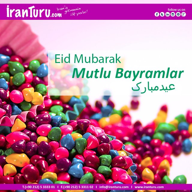iranturuu's tweet photo. Eid Mubarak
عید مبارک
Mutlu Bayramlar
#bayram #iyibayramlar #mutlubayramlar #ramazan #ramazanbayramı #şekerbayramı #şekerbayramı2017 https://t.co/PFU1E9OzGz