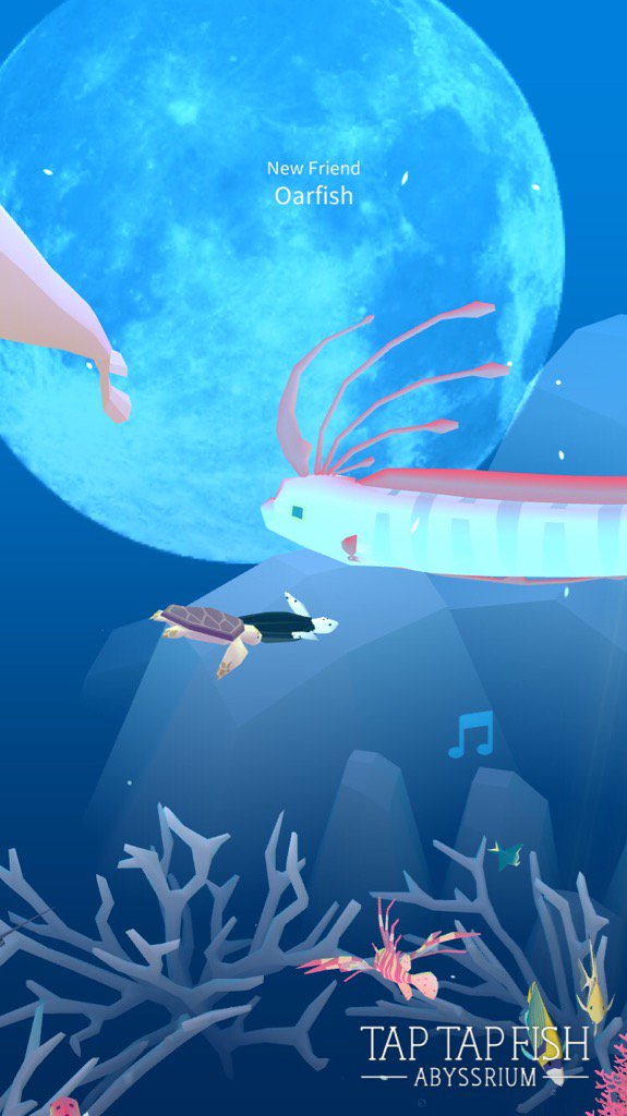 MFN78's tweet image. My Oarfish:) 
#taptapfish
Download: onelink.to/jhe4sh