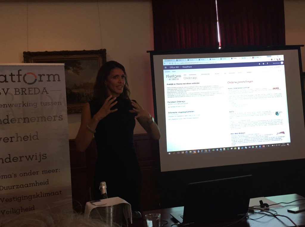 Ook wij ondersteunen <a href="/platformBVbreda/">PlatformBVBreda</a> . #ROC WB  nu @ kick off platformbvbreda.nl. Mooi initiatief!