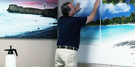 FreedomPaper's tweet image. Video shows how to install murals printed on HP PVC-free Wallpaper: ow.ly/qcVL30d1yZX