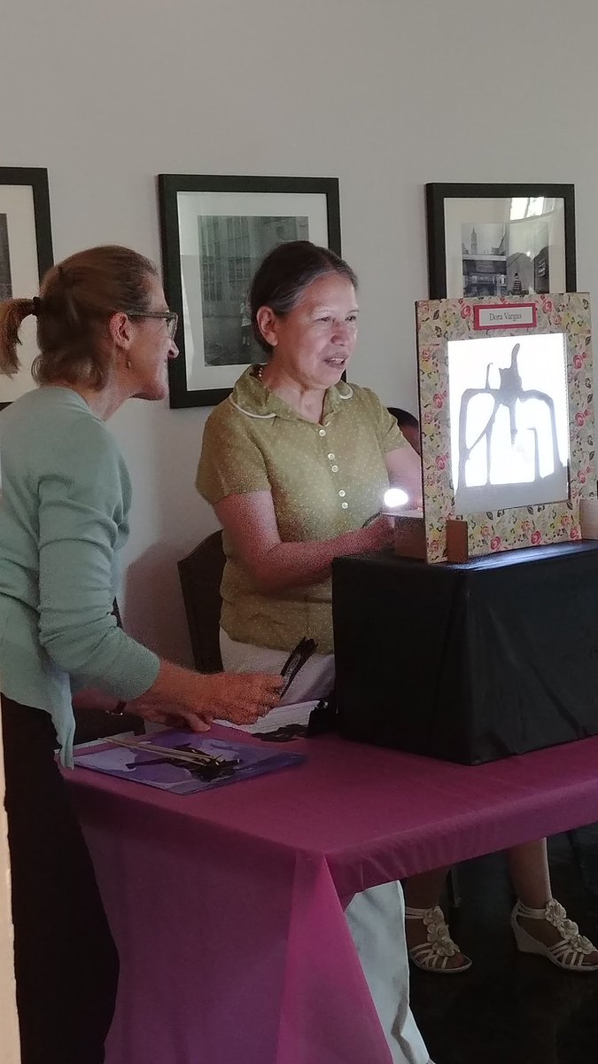 DIT_Lab's tweet image. Our seniors are doing an amazing job at #shadowpuppetry #MEMORYPROJECT&apos;