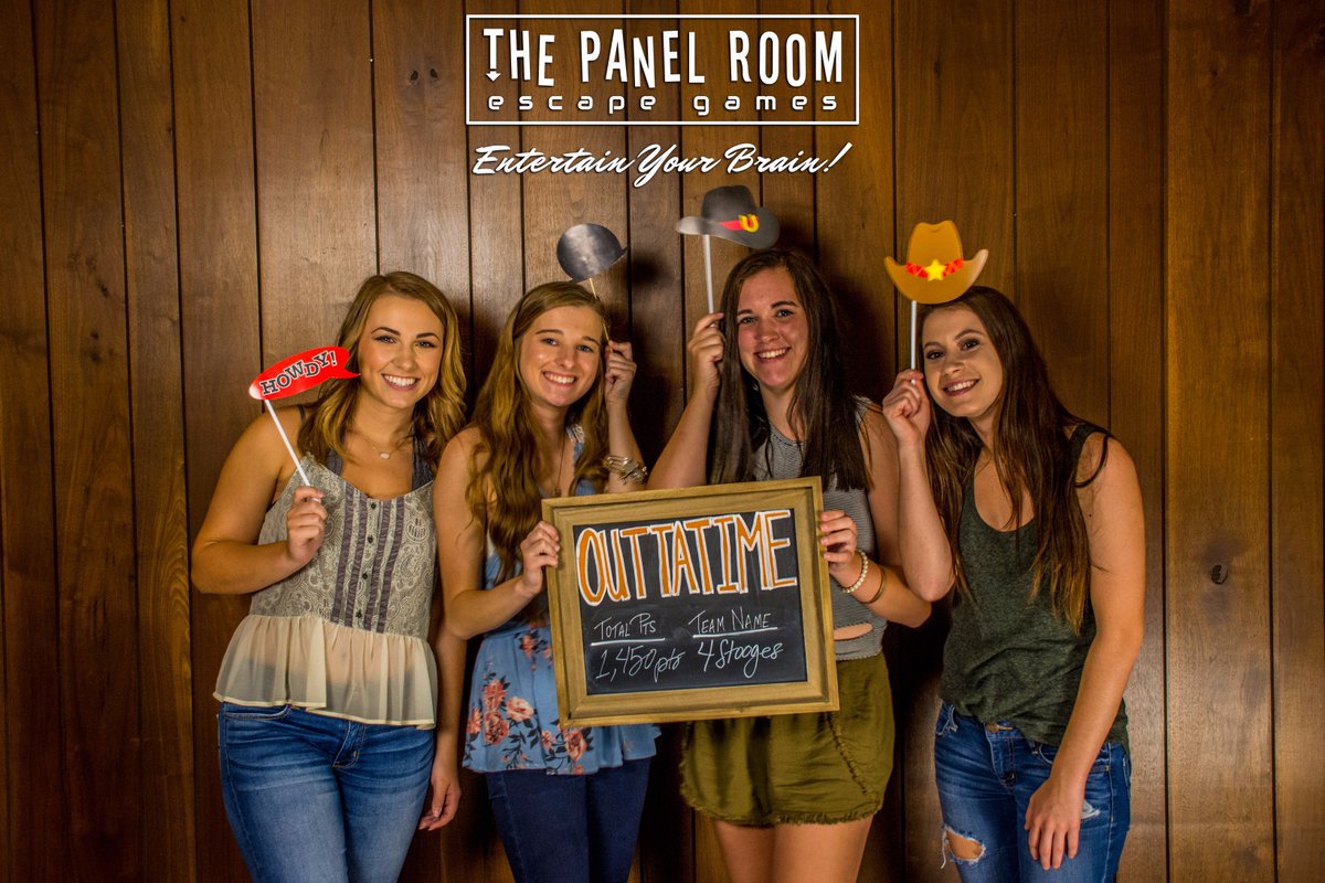 Thanks for coming out, Team '4 Stooges'! #stjosephmo #escaperoom #stjoemo #TheLibrary