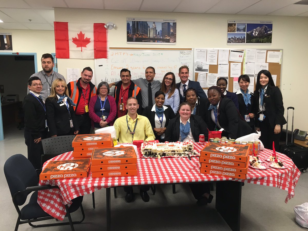 Canada day Celebration YYZ! #WeAreUnited #Canada150 #YYZ @yyzljangyuen @AnaOceHappy @Jlgua @Bahia1Sunny @adolfonp @weareunited @