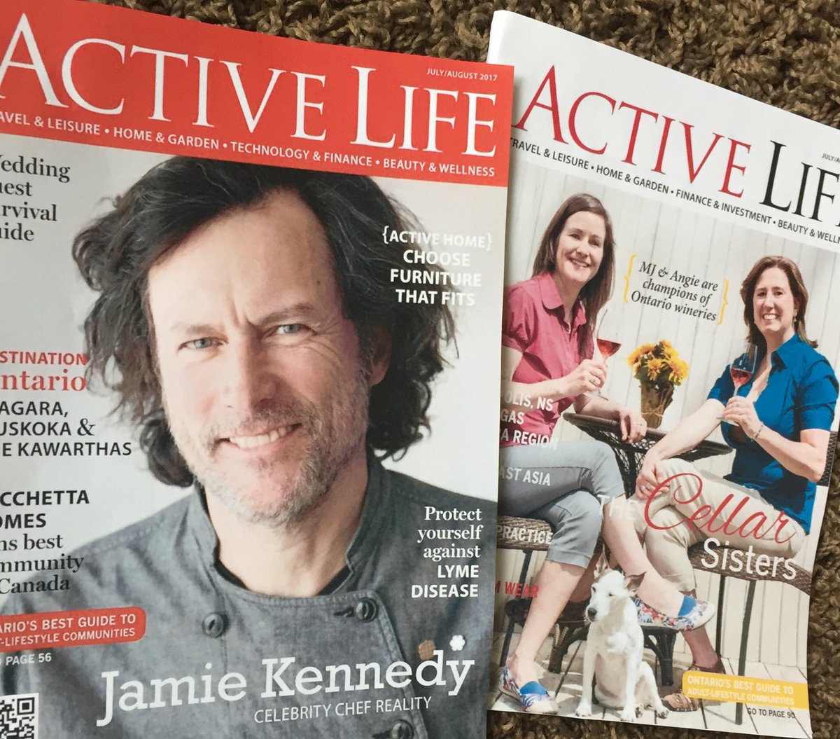 Guess which #activelifemagazine #alumni are having dinner with this #coverboy on #CanadaDay?
#jksummerdinnerseries #princeedwardcounty