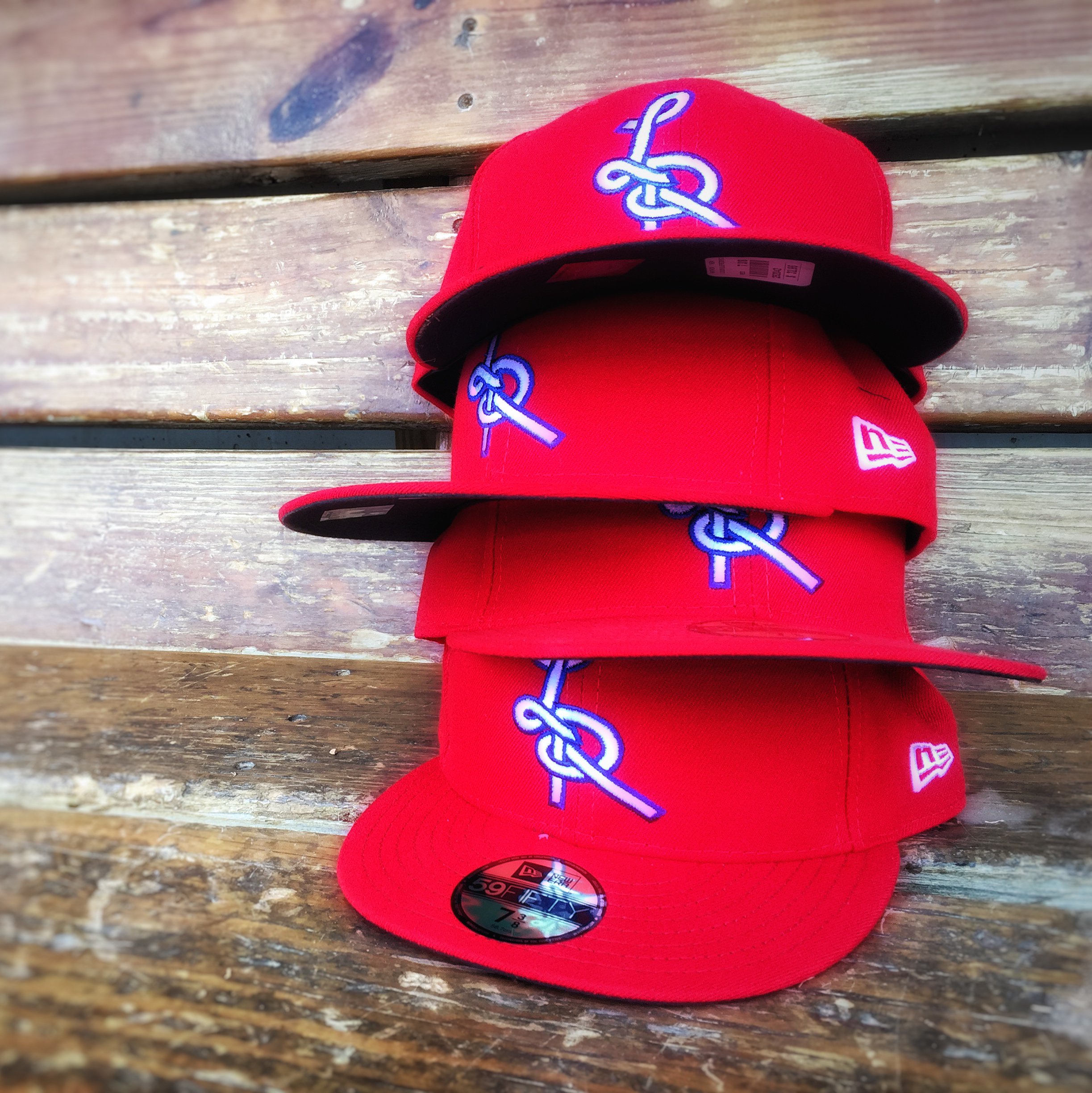 Louisville Bats on X: Throwback Redbirds fitted caps by