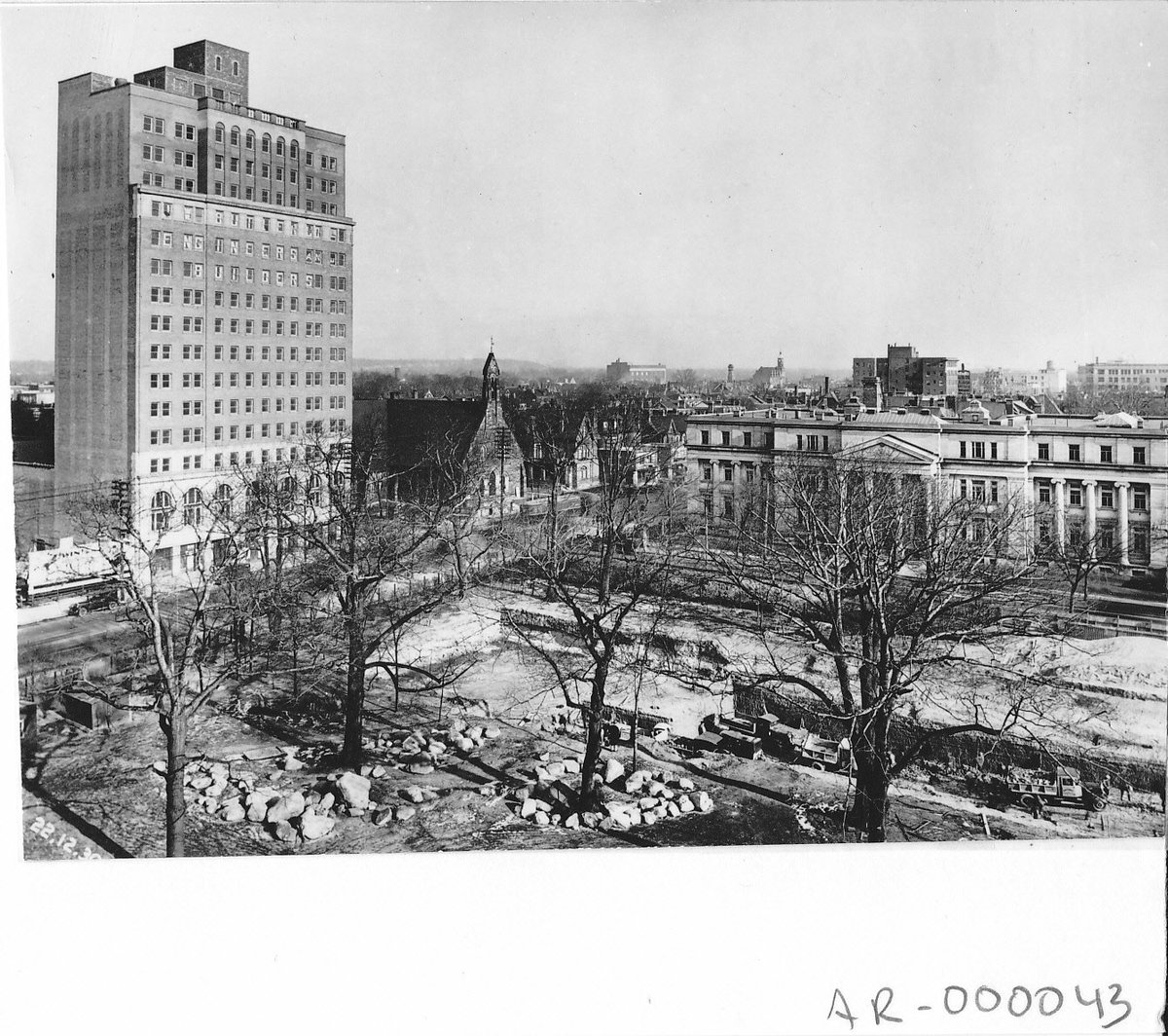 Royal Ontario Museum (@romtoronto) on Twitter photo #ThrowbackThursday - A view of the 1930s construction looking NE towards <a href="/ParkHyattTO/">Park Hyatt Toronto</a> & <a href="/TheRedeemerTO/">The Redeemer, T.O.</a>! #toronto #ThrowbackThursday - A view of the 1930s construction looking NE towards <a href="/ParkHyattTO/">Park Hyatt Toronto</a> & <a href="/TheRedeemerTO/">The Redeemer, T.O.</a>! #toronto